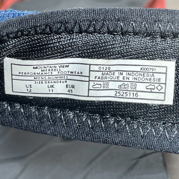 Merrell Kahuna Web Mens Size 12 Shoes Mountain View Vibram Outdoor Sandals - Picture 13 of 13